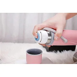 Термос CASNO 500 мл KXN-6002 Рожевий