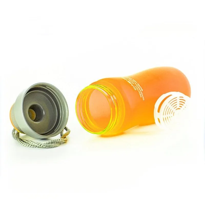 Пляшка для води CASNO 600 мл KXN-1116 Помаранчева фото товару