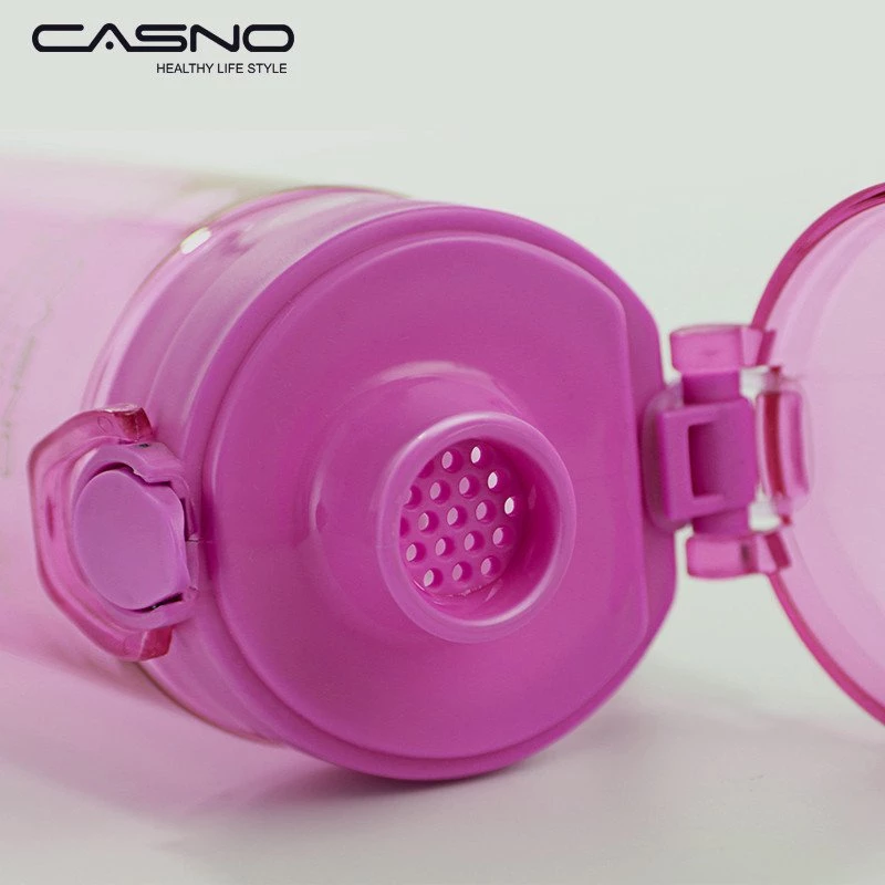 Пляшка для води CASNO 650 мл KXN-1157 Фіолетова фото товару