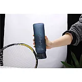 Пляшка для води CASNO 600 мл KXN-1196 Синя з соломинкою фото товару