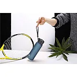 Пляшка для води CASNO 600 мл KXN-1196 Синя з соломинкою фото товару