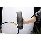 Пляшка для води CASNO 600 мл KXN-1196 Сіра з соломинкою фото товару