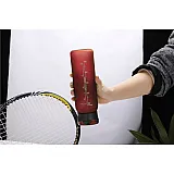 Пляшка для води CASNO 600 мл KXN-1196 Червона з соломинкою фото товару