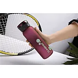 Пляшка для води CASNO 600 мл KXN-1196 Червона з соломинкою фото товару