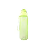 Пляшка для води CASNO 400 мл MX-5028 More Love Зелена з соломинкою фото товару