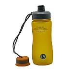 Пляшка для води CASNO 600 мл KXN-1116 Помаранчева фото товару