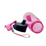 Пляшка для води CASNO 580 мл KXN-1179 Рожева фото товара