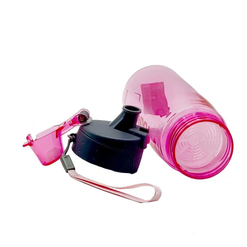 Пляшка для води CASNO 580 мл KXN-1179 Рожева фото товара