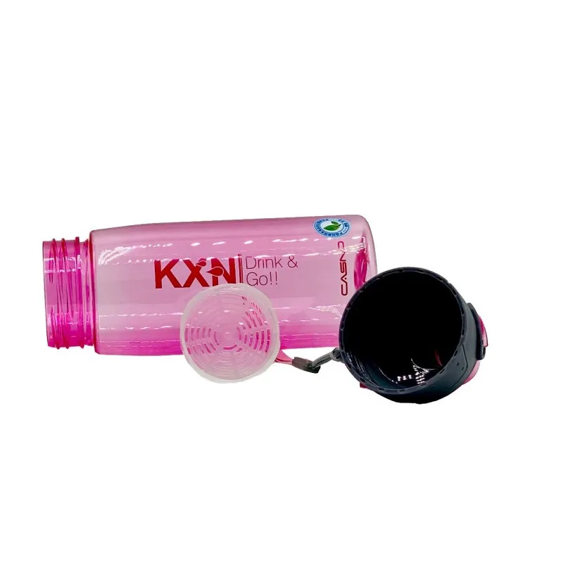 Пляшка для води CASNO 580 мл KXN-1179 Рожева фото товара