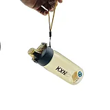 Пляшка для води CASNO 580 мл KXN-1179 Коричнева фото товару