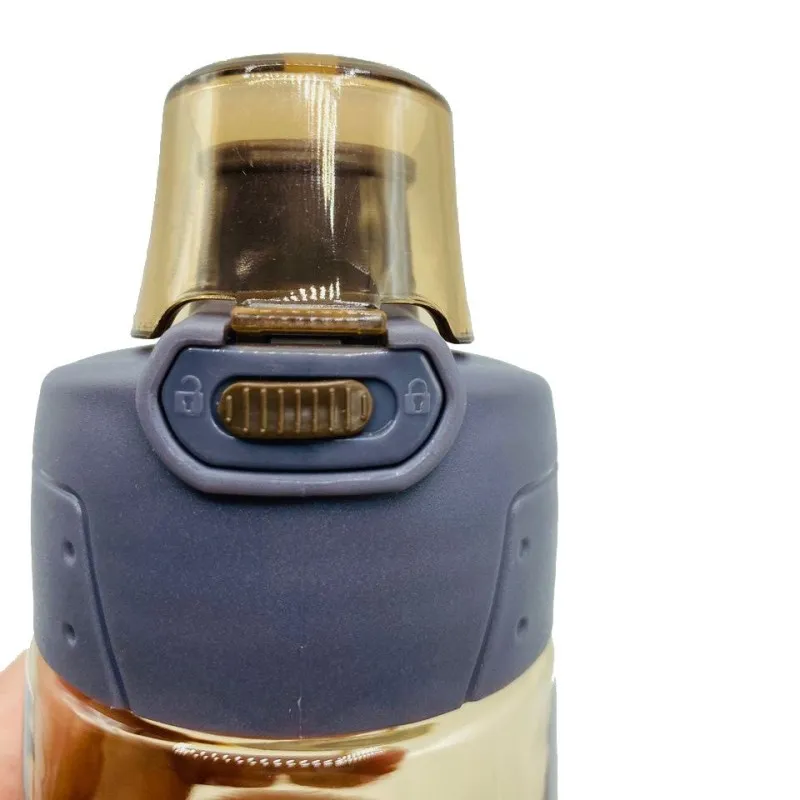 Пляшка для води CASNO 580 мл KXN-1179 Коричнева фото товару