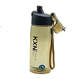Пляшка для води CASNO 580 мл KXN-1179 Коричнева фото товару