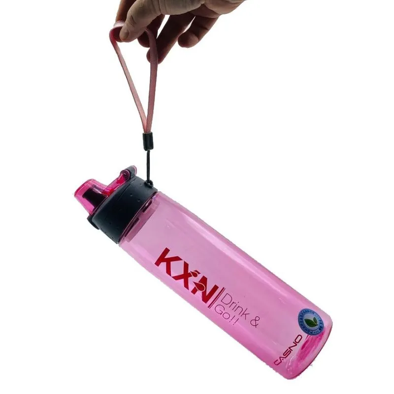 Пляшка для води CASNO 780 мл KXN-1180 Рожева фото товару