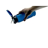 Пляшка для води CASNO 600 мл KXN-1196 Синя з соломинкою фото товару