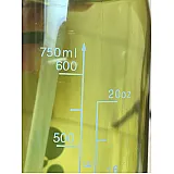 Пляшка для води CASNO 750 мл KXN-1207 Зелена з соломинкою фото товару