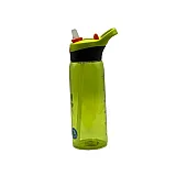 Пляшка для води CASNO 750 мл KXN-1207 Зелена з соломинкою фото товару