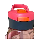 Пляшка для води CASNO 750 мл KXN-1207 Червона з соломинкою фото товару