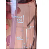 Пляшка для води CASNO 750 мл KXN-1207 Червона з соломинкою фото товару