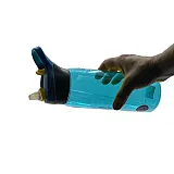 Пляшка для води CASNO 750 мл KXN-1207 Блакитна з соломинкою фото товару