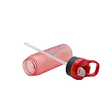 Пляшка для води CASNO 750 мл KXN-1210 Червона з соломинкою фото товару