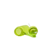 Пляшка для води CASNO 400 мл MX-5028 More Love Зелена з соломинкою фото товару