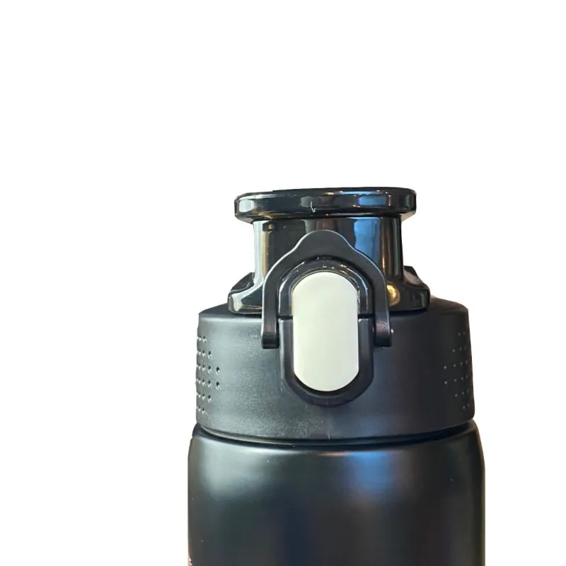 Термопляшка CASNO 450 мл KXN-6065 Чорна фото товару