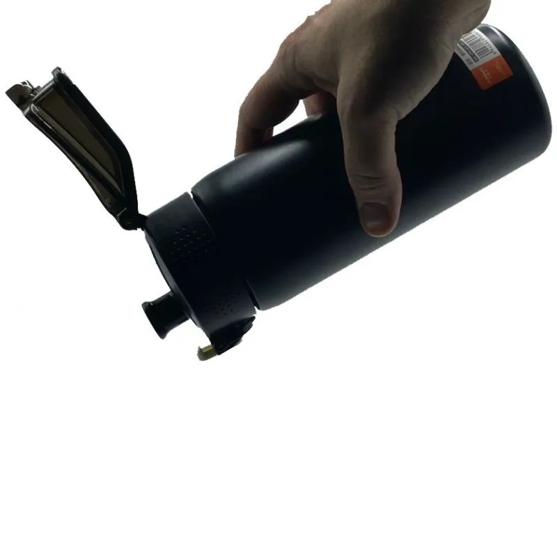 Термопляшка CASNO 450 мл KXN-6065 Чорна фото товару