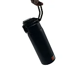 Термопляшка CASNO 450 мл KXN-6065 Чорна фото товару