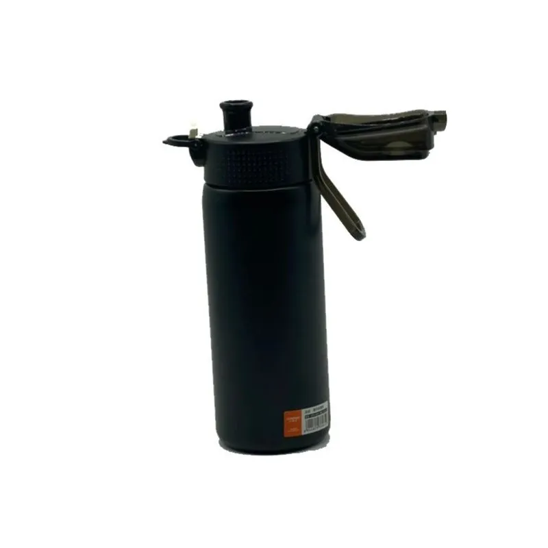 Термопляшка CASNO 450 мл KXN-6065 Чорна фото товару