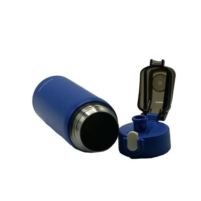 Термопляшка CASNO 450 мл KXN-6065 Синя фото товара