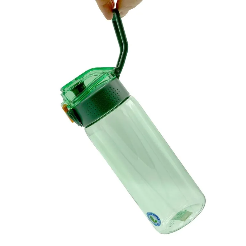 Пляшка для води CASNO 550 мл KXN-1215 Зелена фото товару
