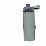 Пляшка для води CASNO 650 мл KXN-1157 Сіра фото товару