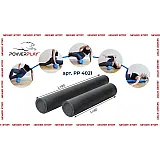 Ролик для йоги і пілатесу PowerPlay 4021 (60*15см) Чорний фото товару