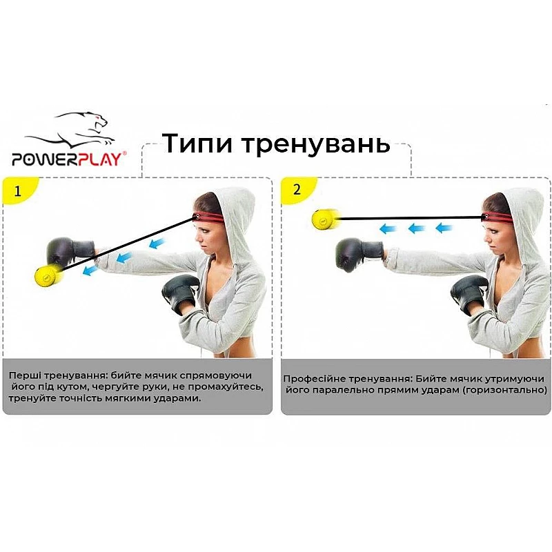 Файтболи набір 3 шт. PowerPlay 4320 Fight Ball Set фото товару
