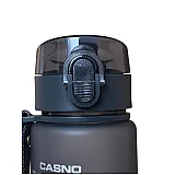 Пляшка для води CASNO 560 мл KXN-1115 Сіра фото товару