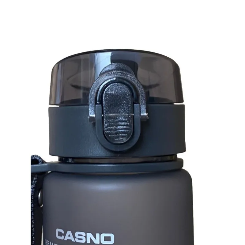 Пляшка для води CASNO 560 мл KXN-1115 Сіра фото товара
