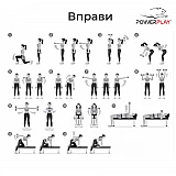 Набір гантелей в кейсі  9 кг. PowerPlay 4121 фото товару