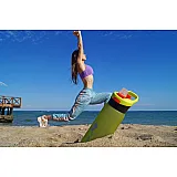 Пляшка для води CASNO 750 мл KXN-1207 Зелена з соломинкою фото товару