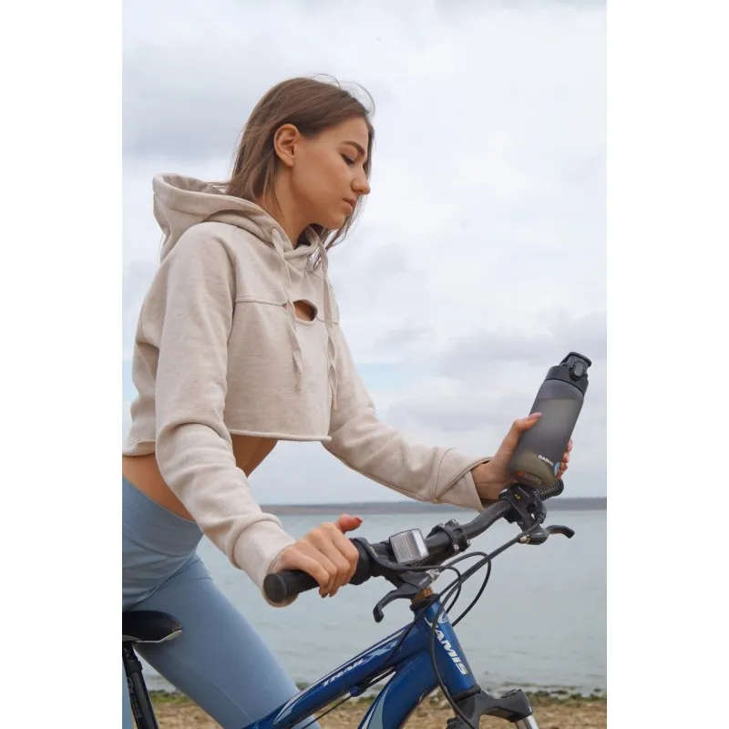 Пляшка для води CASNO 550 мл KXN-1225 Чорна фото товару