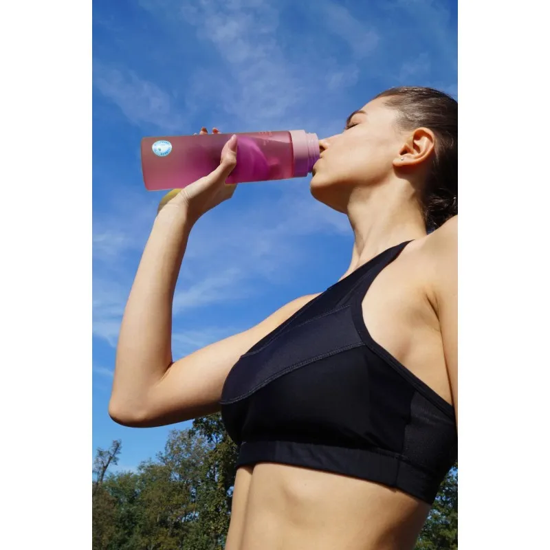 Пляшка для води CASNO 700 мл KXN-1156 Рожева фото товару