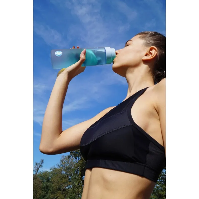 Пляшка для води CASNO 700 мл KXN-1156 Блакитна фото товару