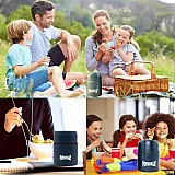 Термос харчовий PowerPlay 9003 Синій 500 мл фото товару