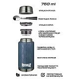 Термос харчовий PowerPlay 9002 Синій 750 мл фото товару