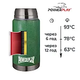 Термос харчовий PowerPlay 9002 Зелений 750 мл фото товара