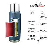 Термос PowerPlay 9001 Синій 1200 мл фото товару