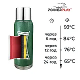 Термос PowerPlay 9001 Зелений 1200 мл фото товару