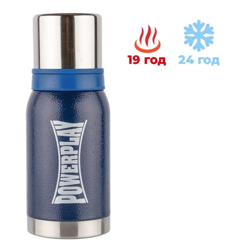 Термос PowerPlay 9001 Синій 750 мл фото товару