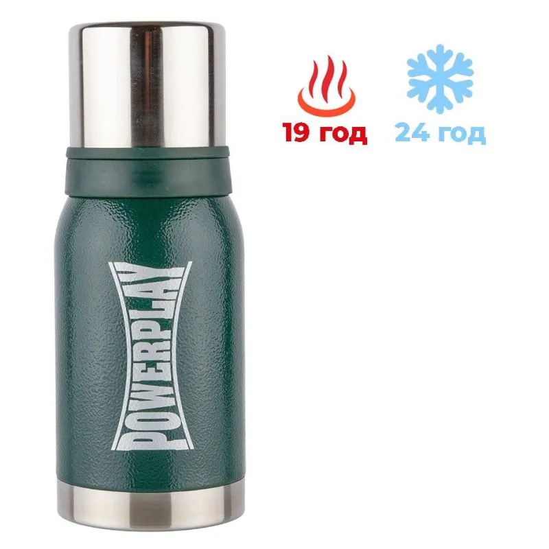 Термос PowerPlay 9001 Зелений 750 мл фото товару