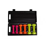 Набір гантелей в кейсі 6 кг. PowerPlay 4103 УЦІНКА фото товару