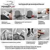 Мяч для фітнесу укріплений PowerPlay 4000 Premium 65см Синій + насос фото товару